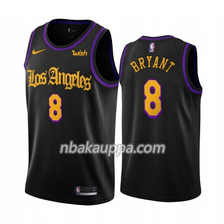 Los Angeles Lakers Kobe Bryant 8 Nike 2019-2020 City Creative Pelipaidat Swingman - Miesten